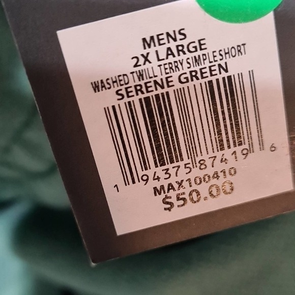 VRST Green Shorts‎ Size XXL NWT - Picture 4 of 6